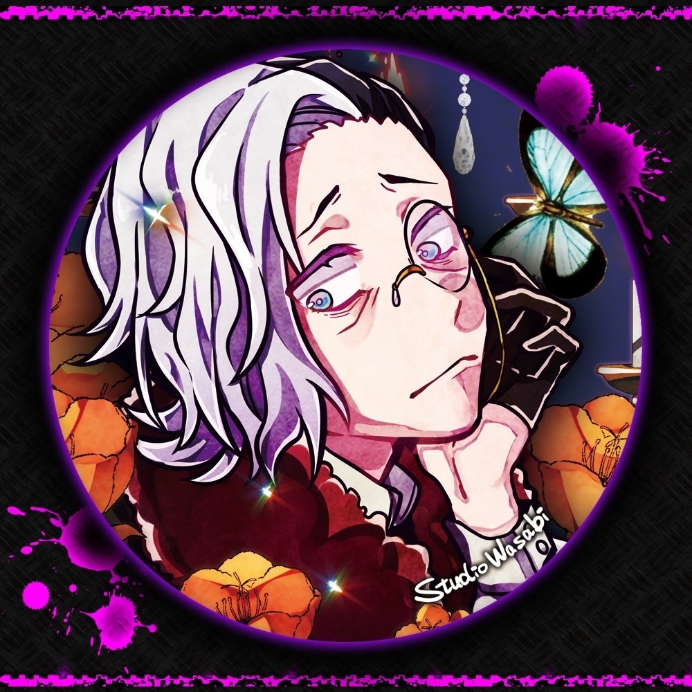 オオカミ探偵白書57mm 缶バッジ