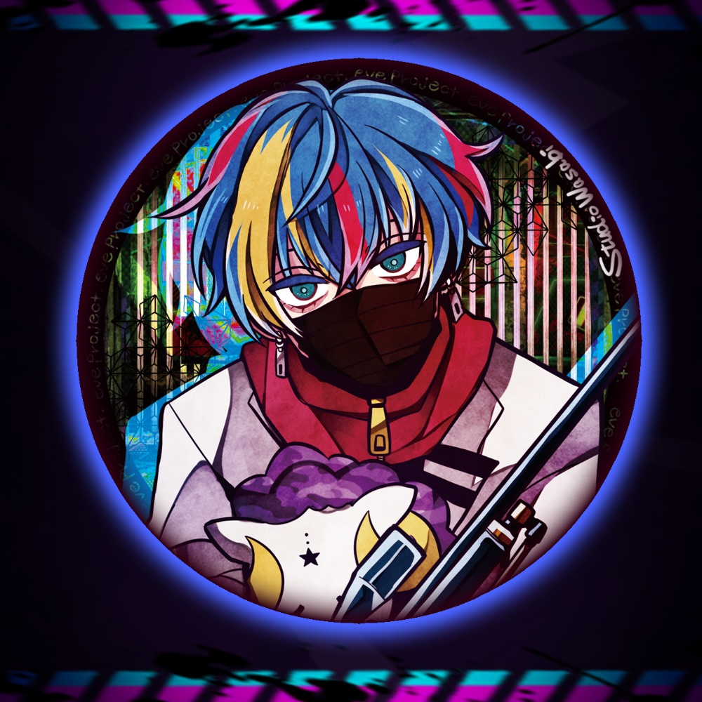 イブプロ 缶バッジ サバゲー 8種