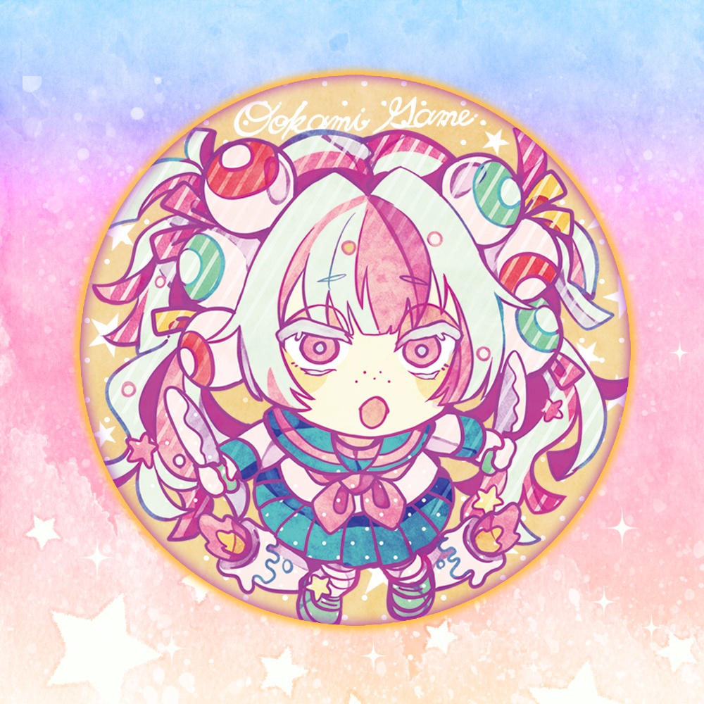 ゆめかわ 缶バッジ6種