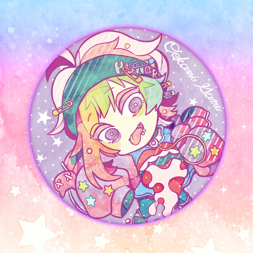 ゆめかわ 缶バッジ6種