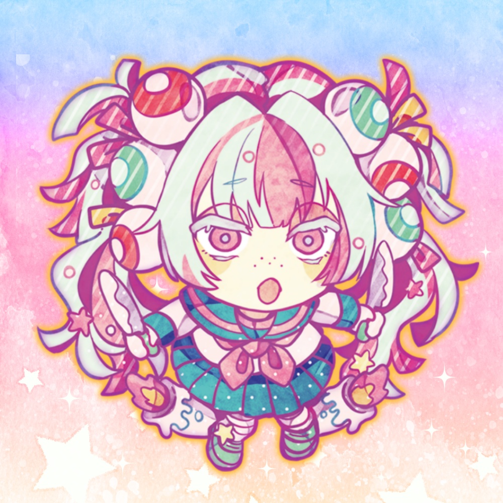 アクリルスタンドキーホルダー ゆめかわ 6種