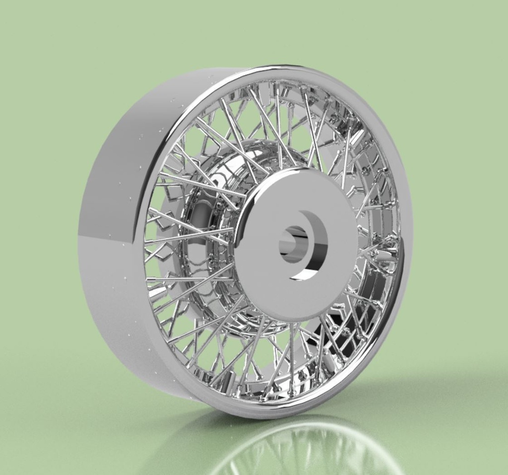 1/24 Mercedes-Benz 500K Special Roadster　ホイール4個セット（エレール用）