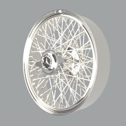 1/32  ベンツSSKL　マッチボックス用一台分ホイール　6個入