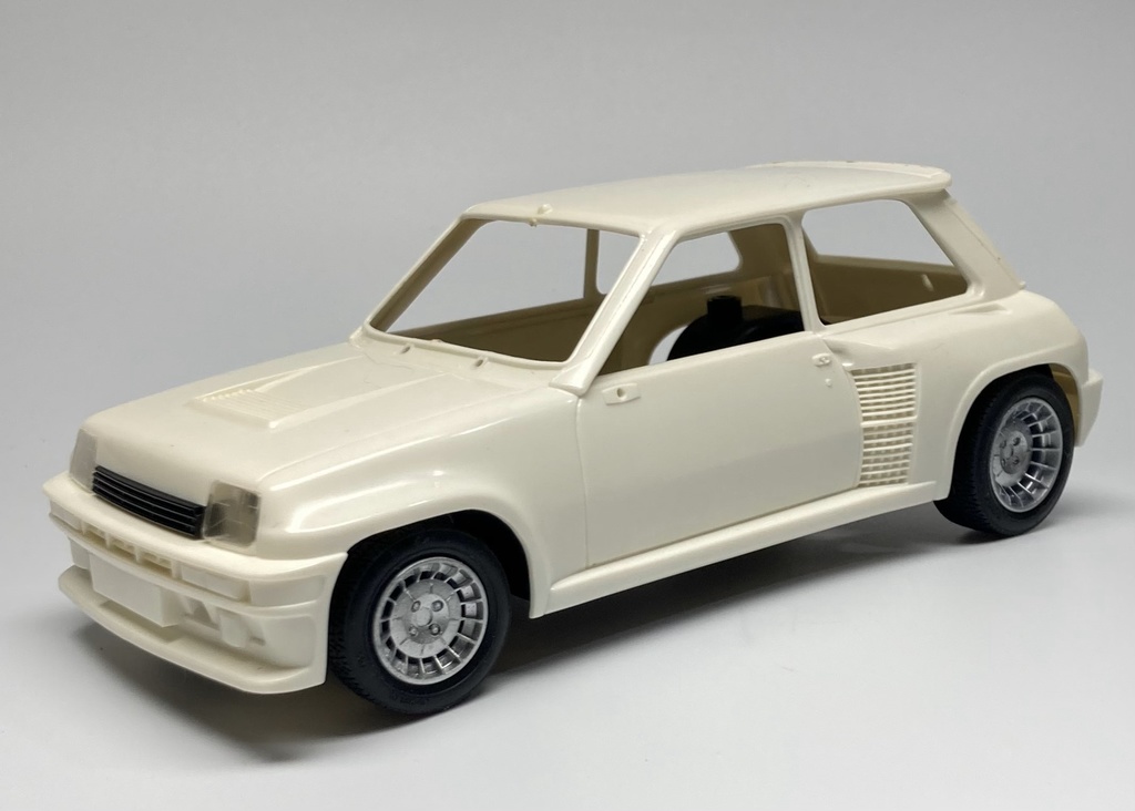 1/24 ルノー サンク ターボ ホイールセット 1台分 車高調整パーツ付 3Dプリント