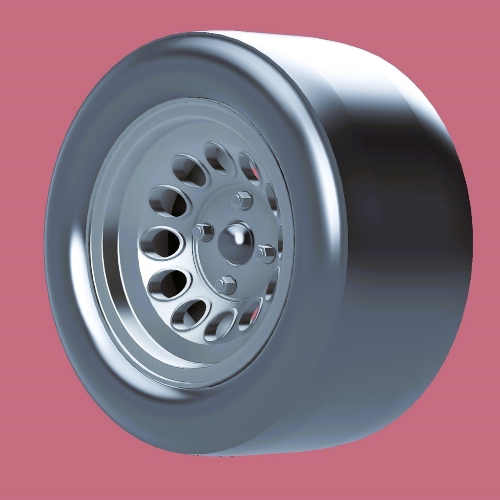 1/24　アルファロメオ2000GTAm用ホイールタイヤセット6台分