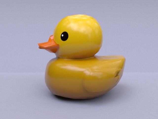 【3Dモデル】Rubber Duck アヒルのおもちゃ
