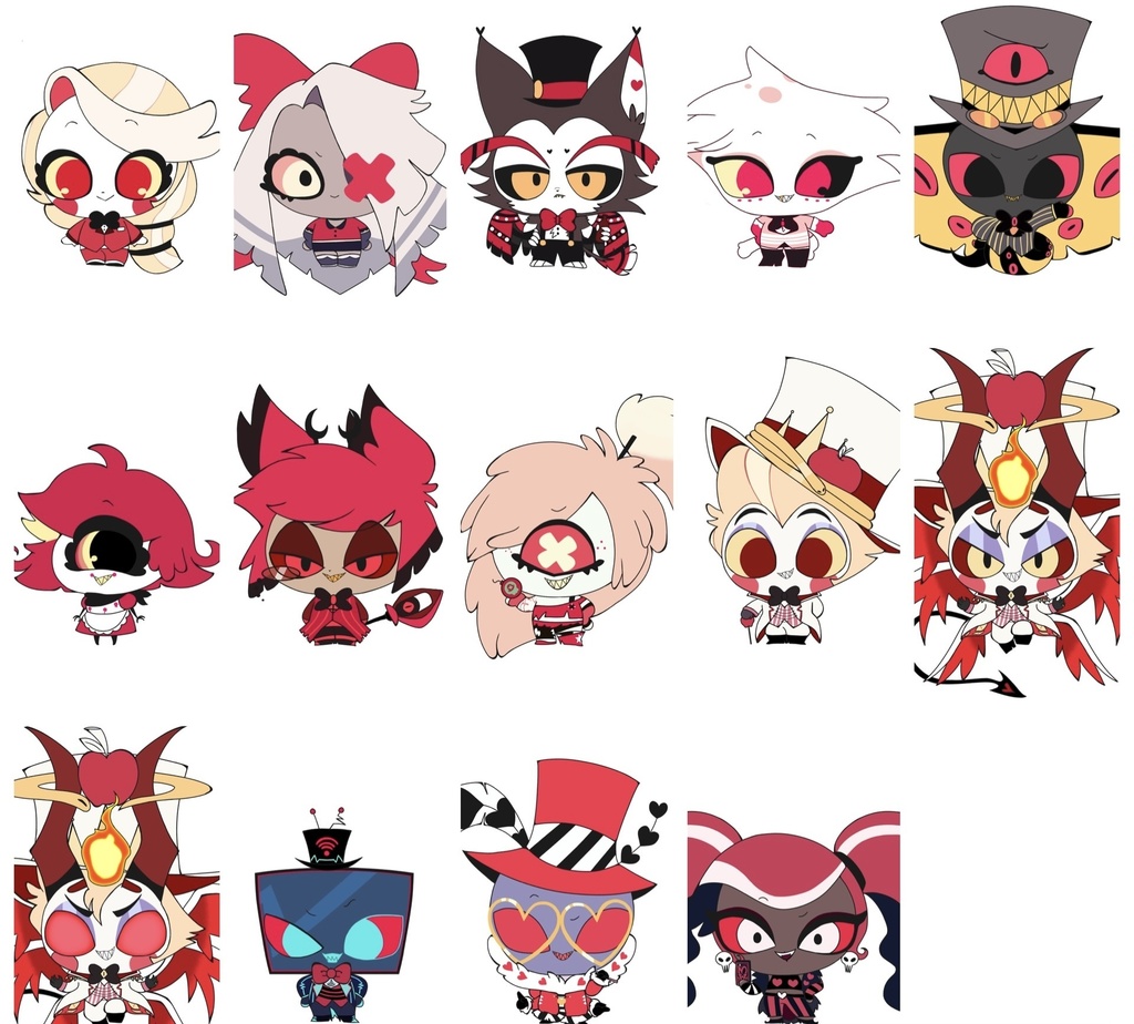 ハズビンデフォルメシール