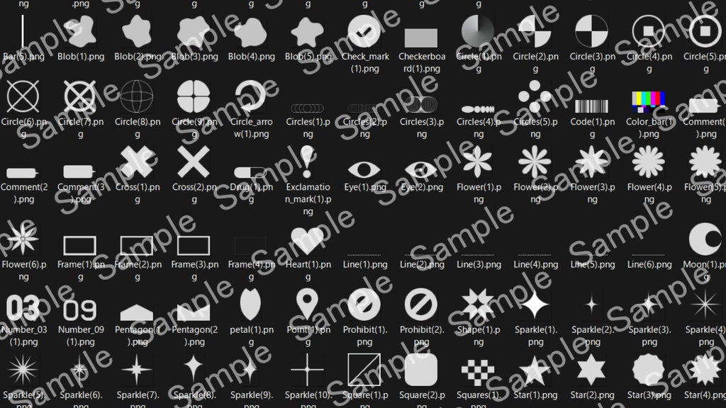 Cavlle_Shapes100_Pack