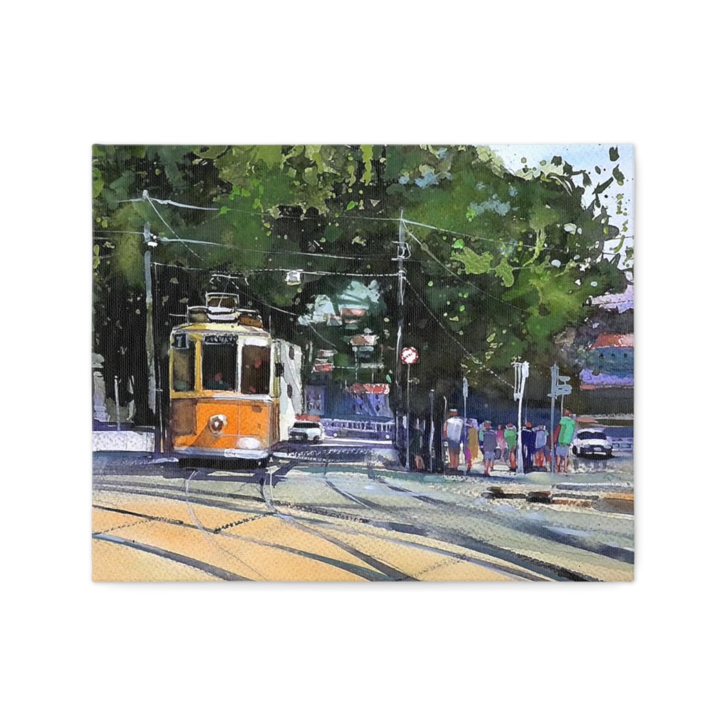 『tram Porto』 キャンバス
