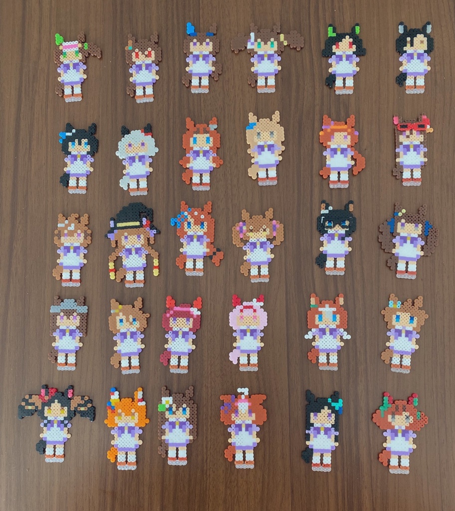 ウマ娘アイロンビーズスタンド