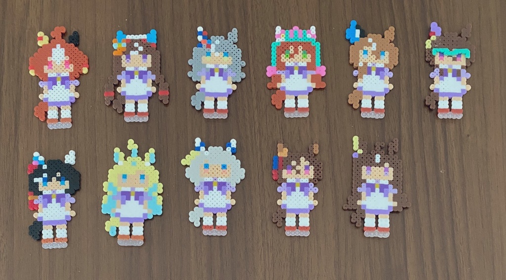 ウマ娘アイロンビーズスタンド