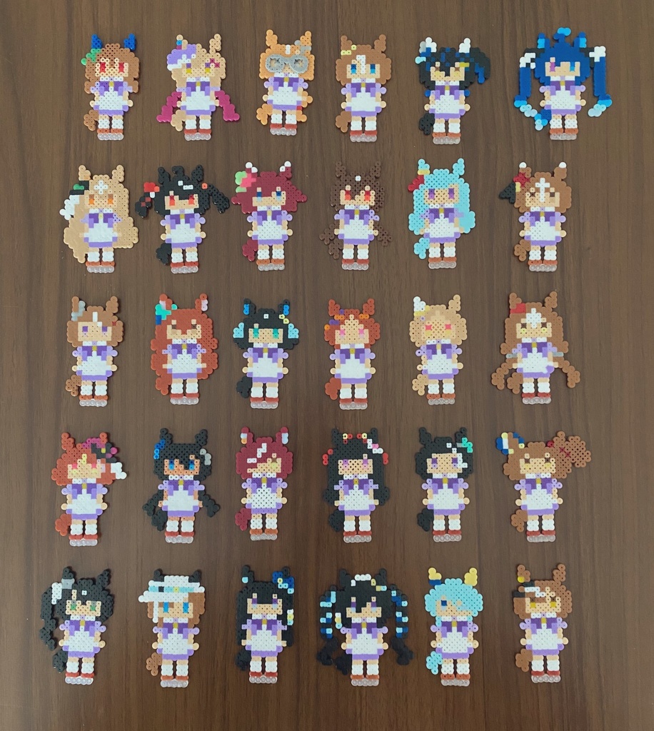 ウマ娘アイロンビーズスタンド