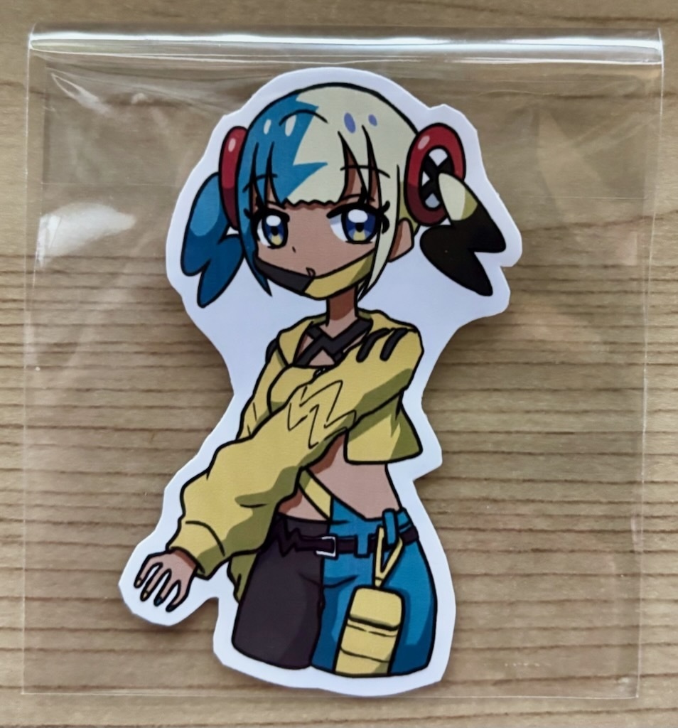 ぽけステッカー