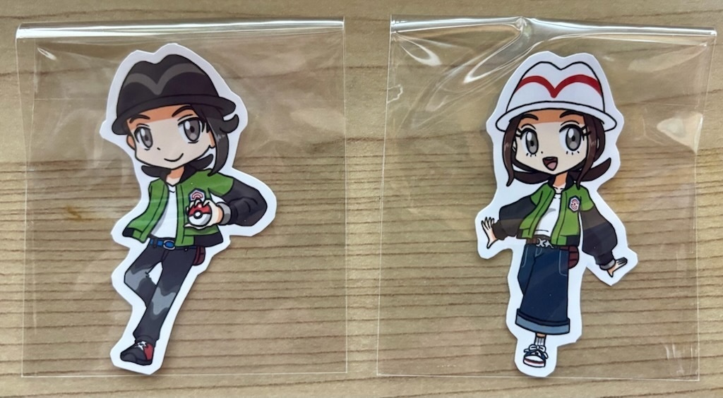 ぽけステッカー