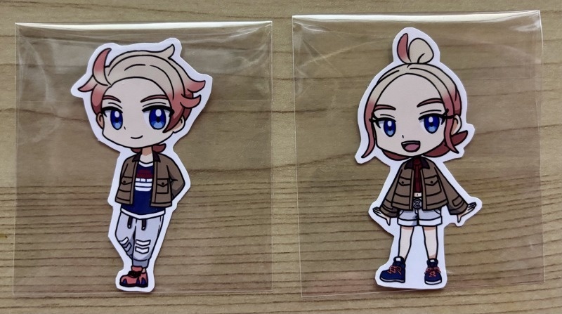 ぽけステッカー