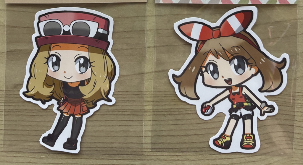 ぽけステッカー