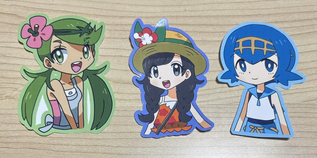 ぽけステッカー