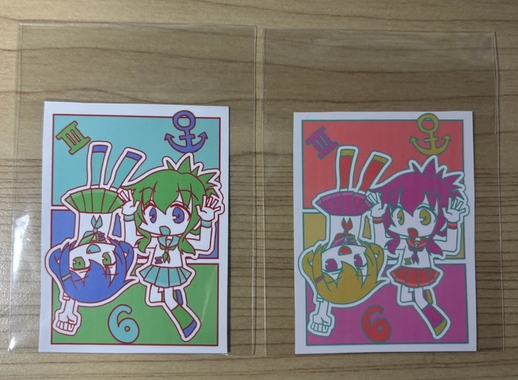 艦これ 第六駆逐隊ペアステッカー（＋単体）