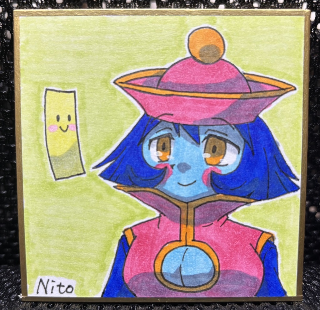 ヴァンパイアセイヴァー 手描き豆色紙