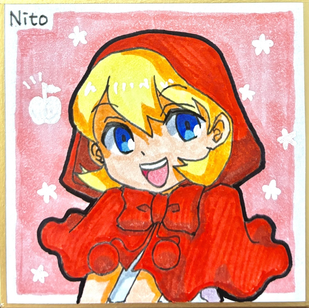 ヴァンパイアセイヴァー 手描き色紙