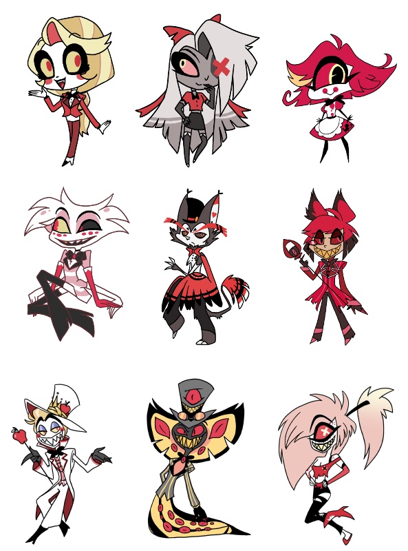 ハズビンステッカー