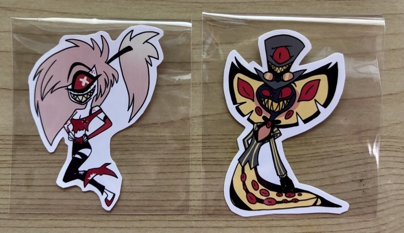 ハズビンステッカー