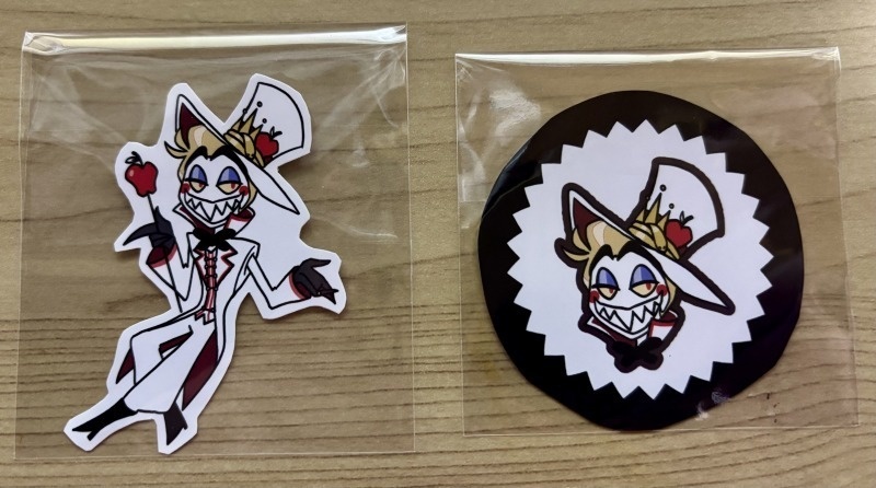 ハズビンステッカー