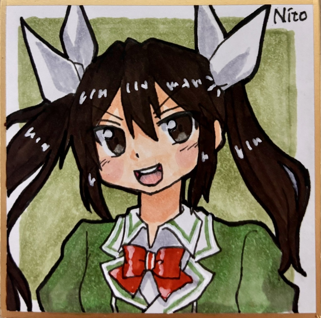艦これ 手描き豆色紙いろいろ