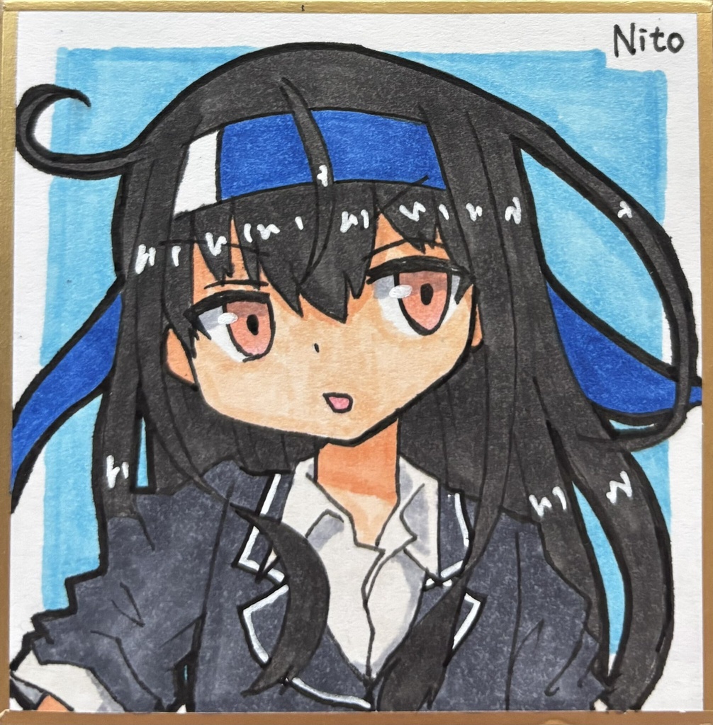 艦これ 手描き豆色紙いろいろ