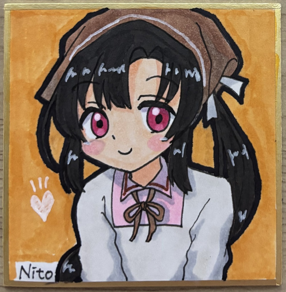 艦これ 手描き豆色紙いろいろ