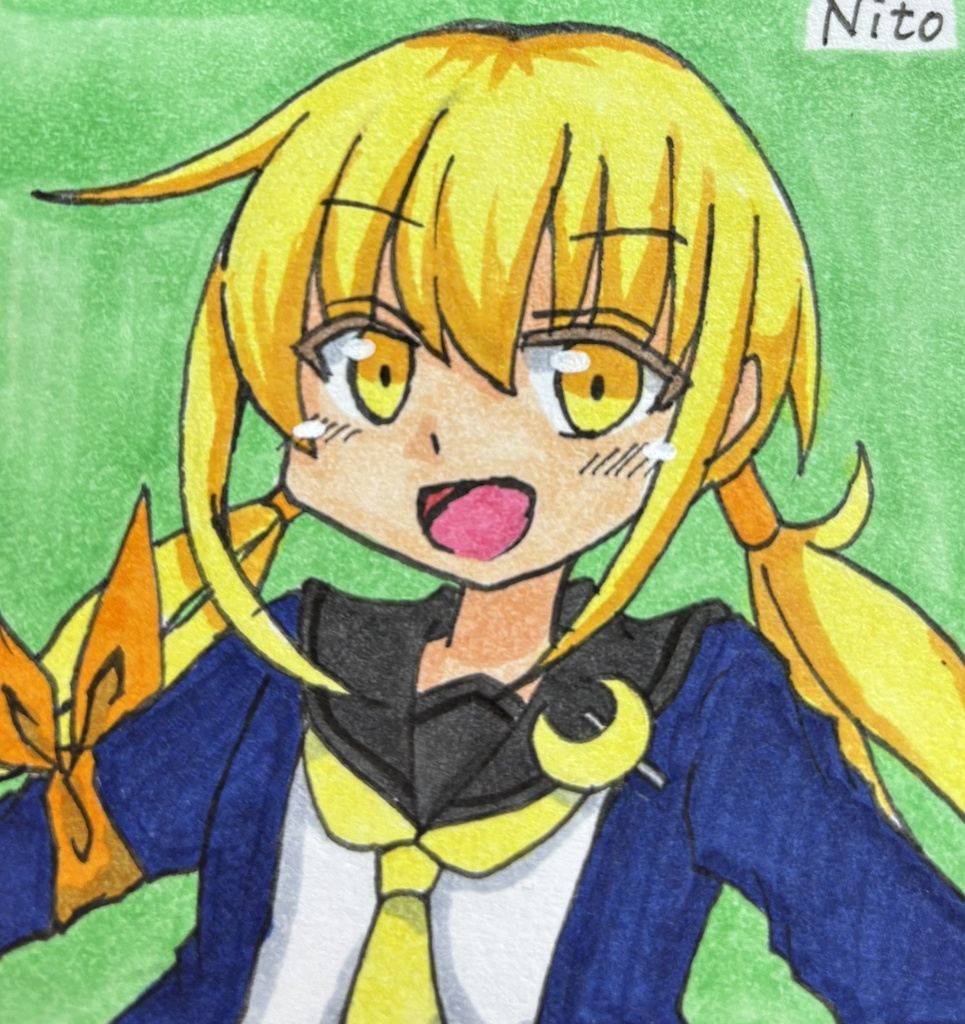 艦これ 手描き豆色紙