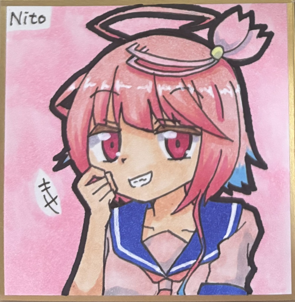 艦これ 手描き豆色紙いろいろ