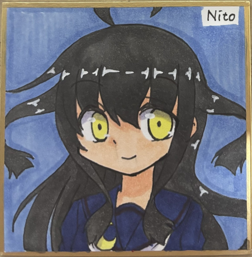 艦これ 手描き豆色紙いろいろ