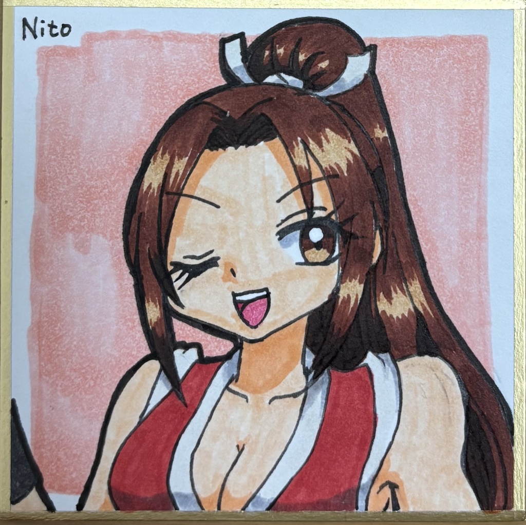 あの頃のゲーム/アニメ/漫画中心豆色紙いろいろ