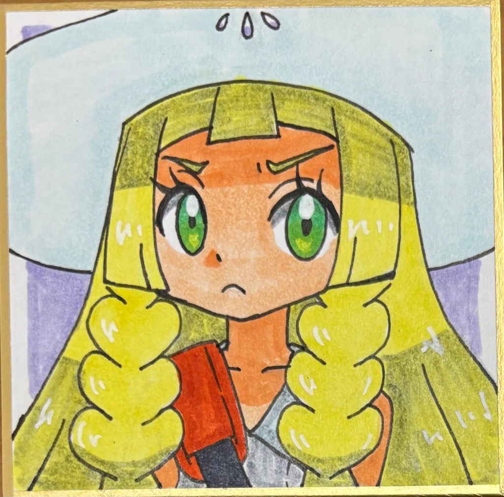 pk手描き豆色紙