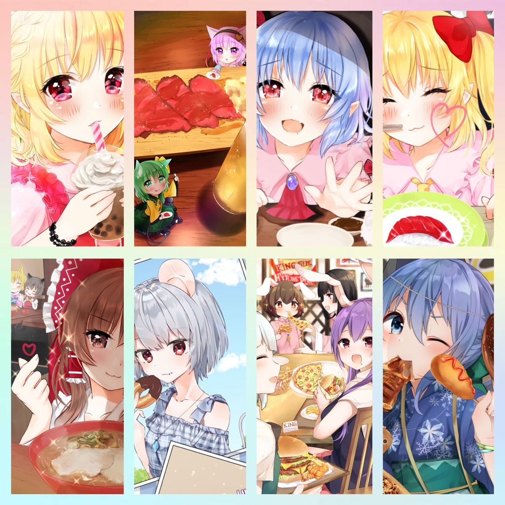 グッズ本のセット(BOOTH限定特典付き)