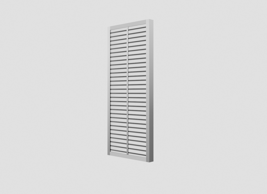 【無料】雨戸 3Dデータ