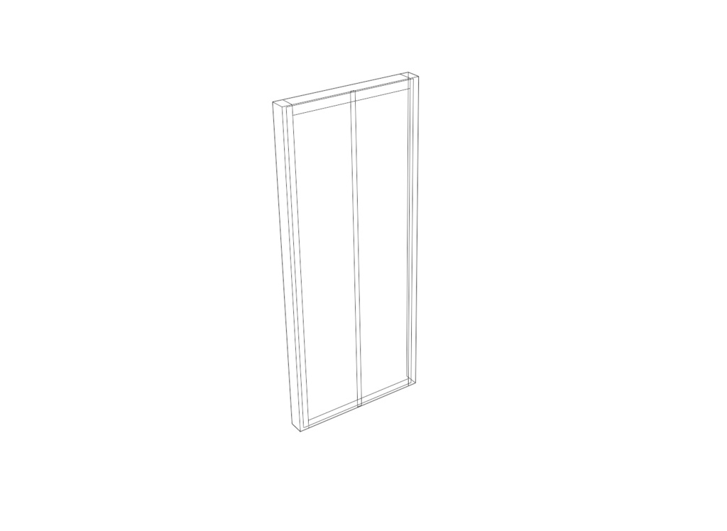 【無料】雨戸 3Dデータ