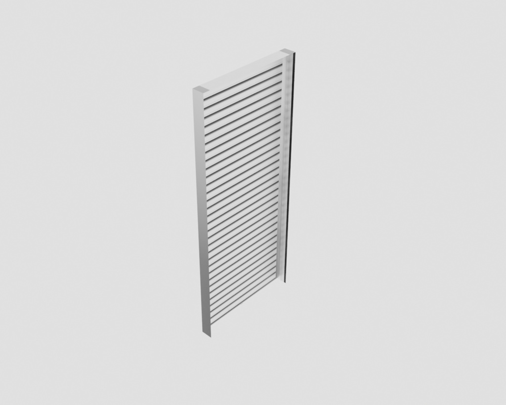 【無料】雨戸 3Dデータ