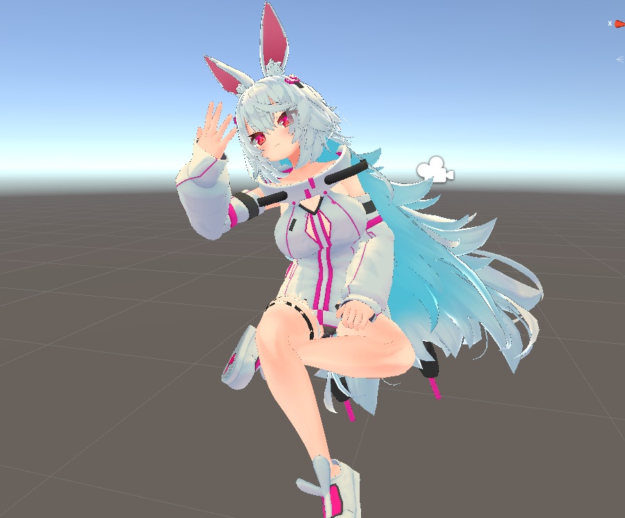 作業に疲れて飽きてきた人のモーション V1.1