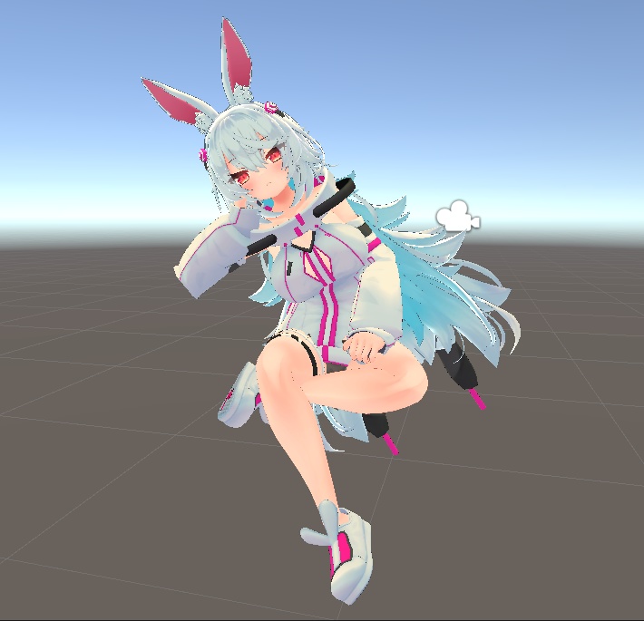 作業に疲れて飽きてきた人のモーション V1.1