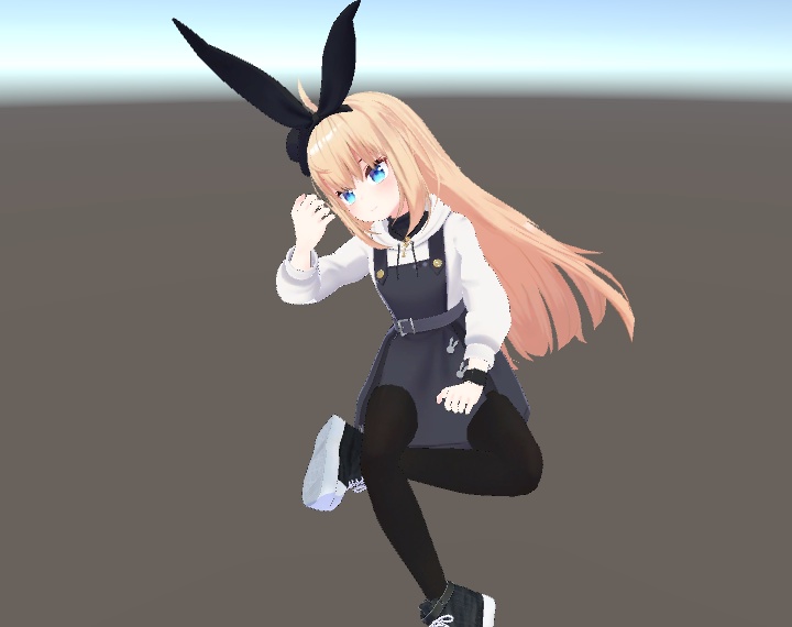 作業に疲れて飽きてきた人のモーション V1.1