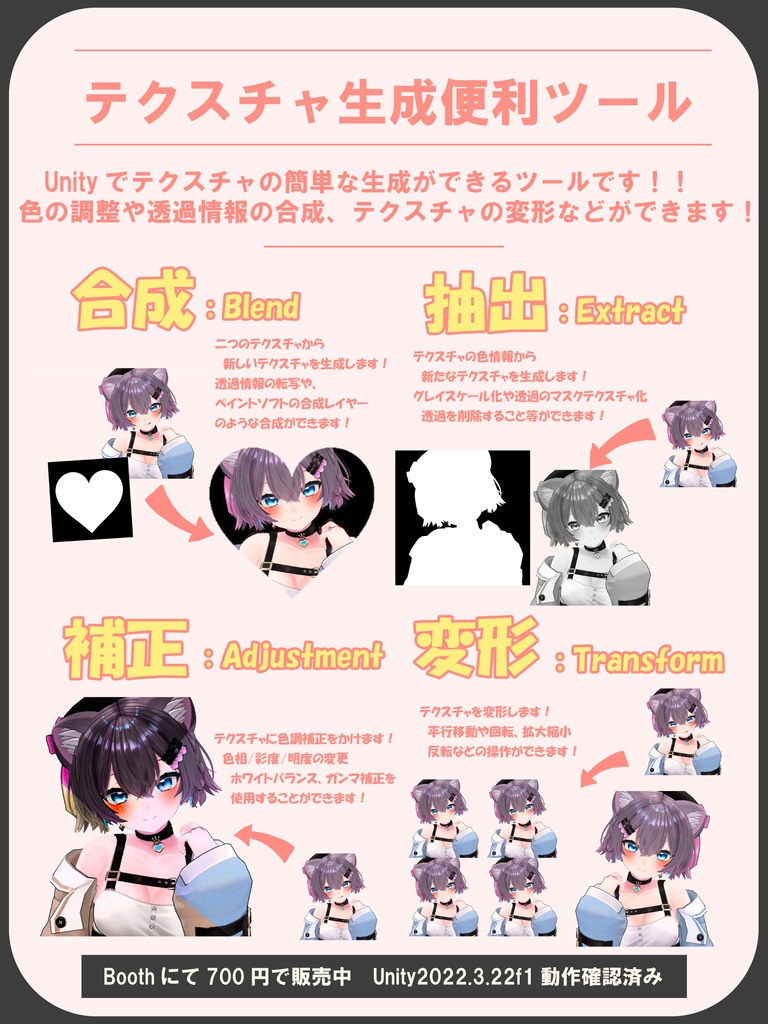 テクスチャ生成便利ツール V1.0