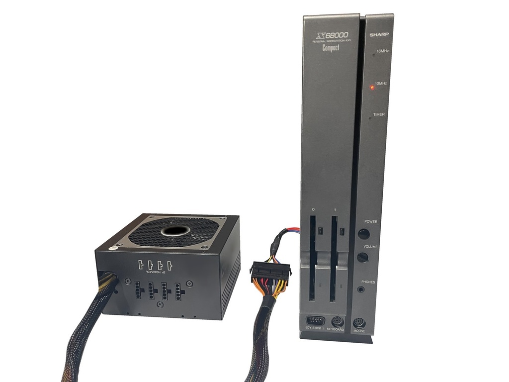 X68000 Compact用 ATX電源接続ケーブル