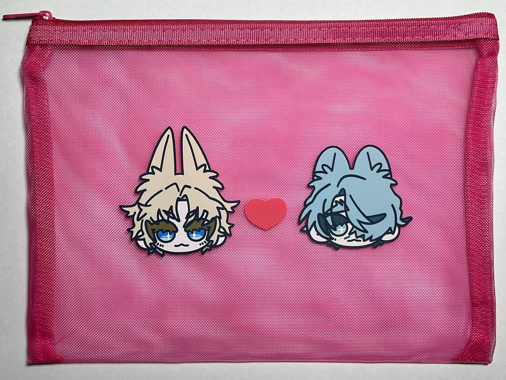 きつたぬA5サイズメッシュポーチ