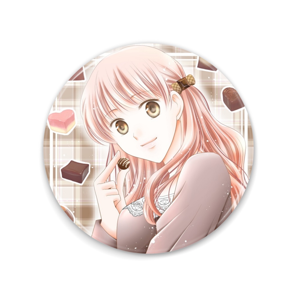 withチョコレート☆缶ミラー