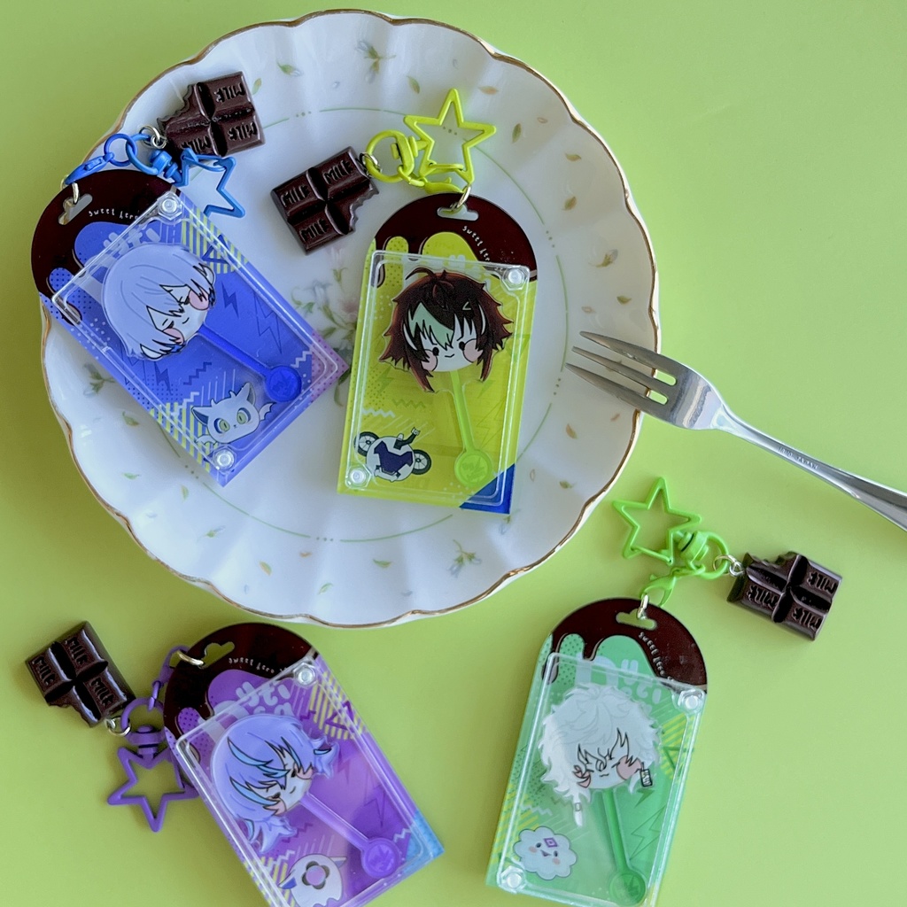 【非公式】Dytica チョコ風シャカシャカアクキー