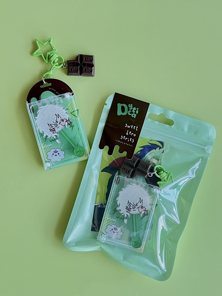 【非公式】Dytica チョコ風シャカシャカアクキー