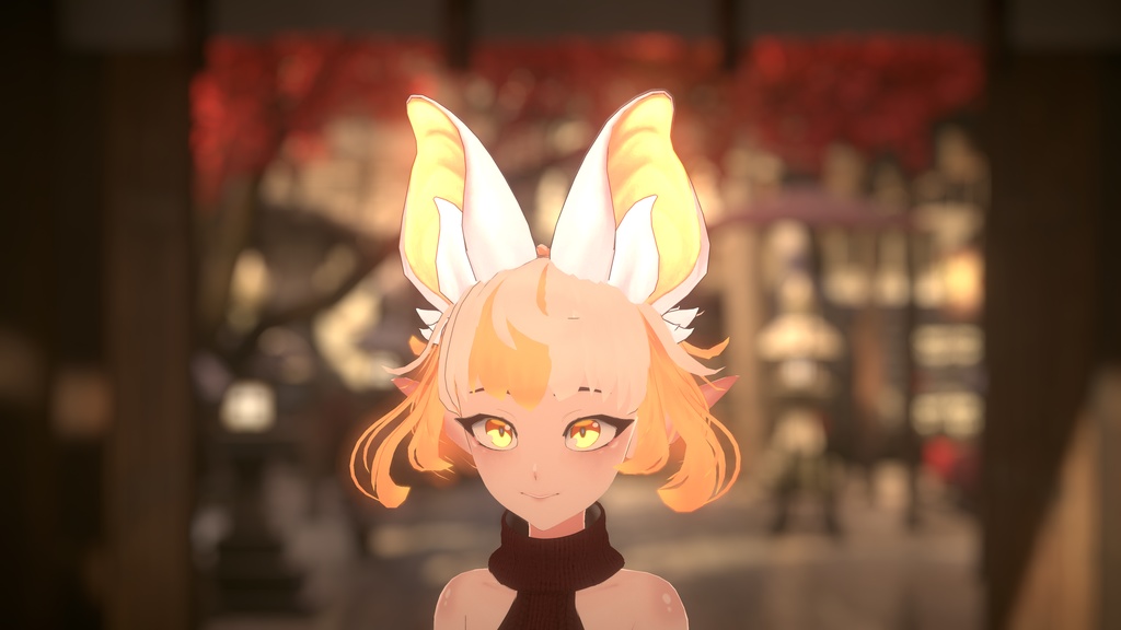 Bat ears - Glow in the dark - Prefab + fbx