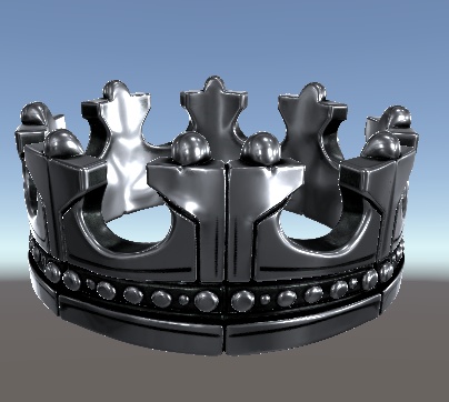 Metal Crown Ring|メタルクラウンリング